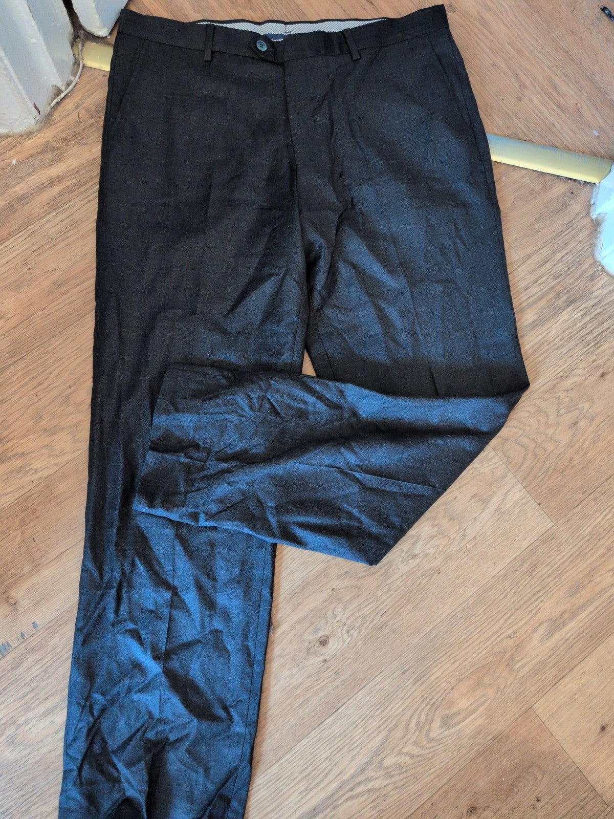 EU 52 Grey Smart Trousers
