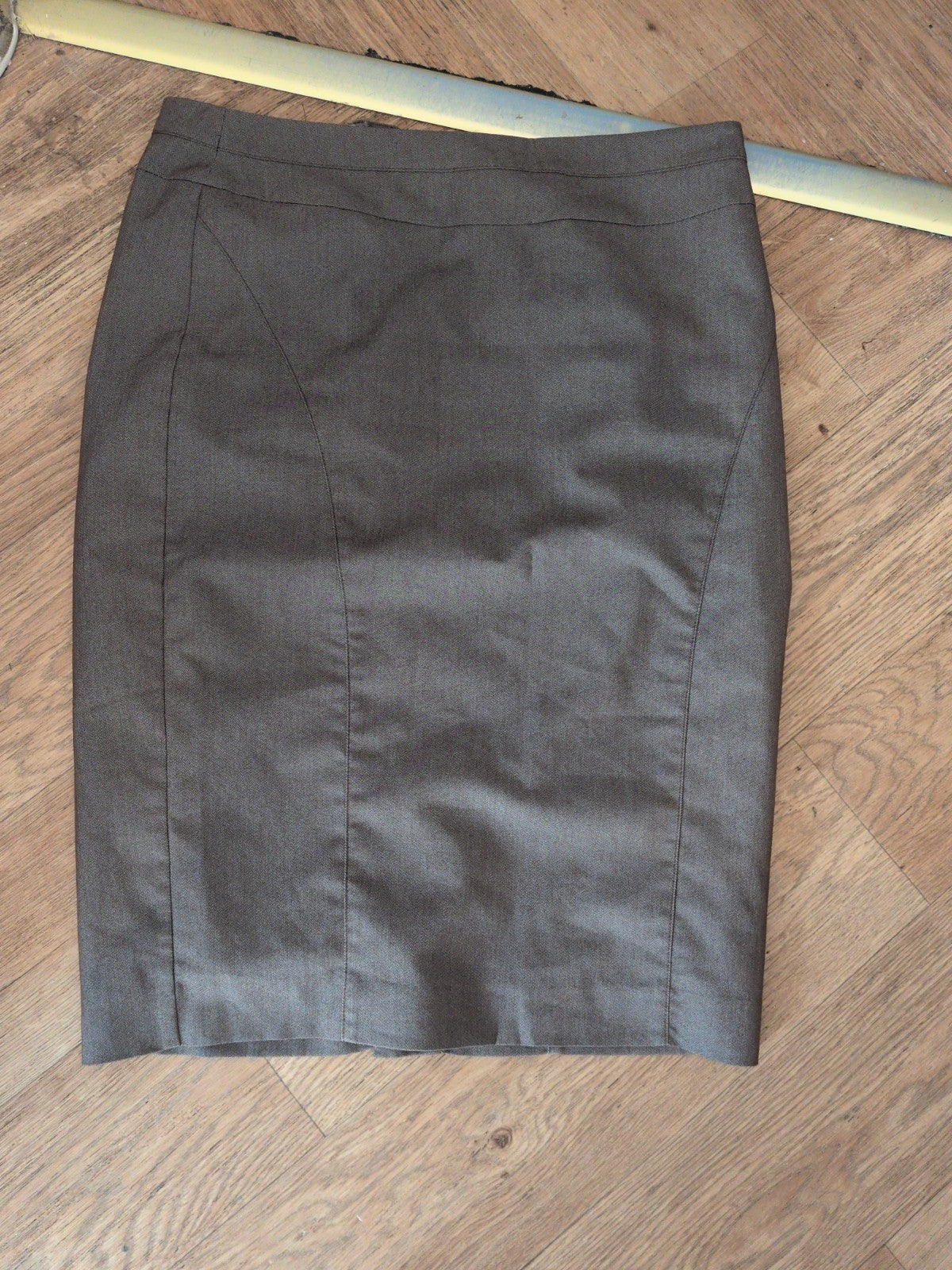 Next 12 Brown Lined Below Knee Skirt