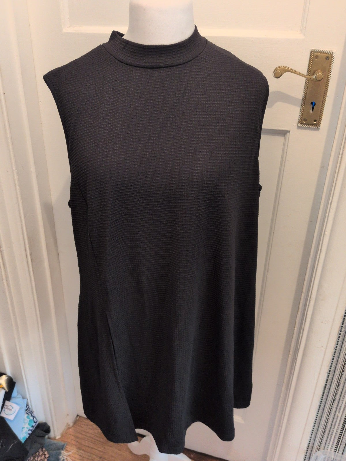 Shein 3XL Black Sleeveless Blouse