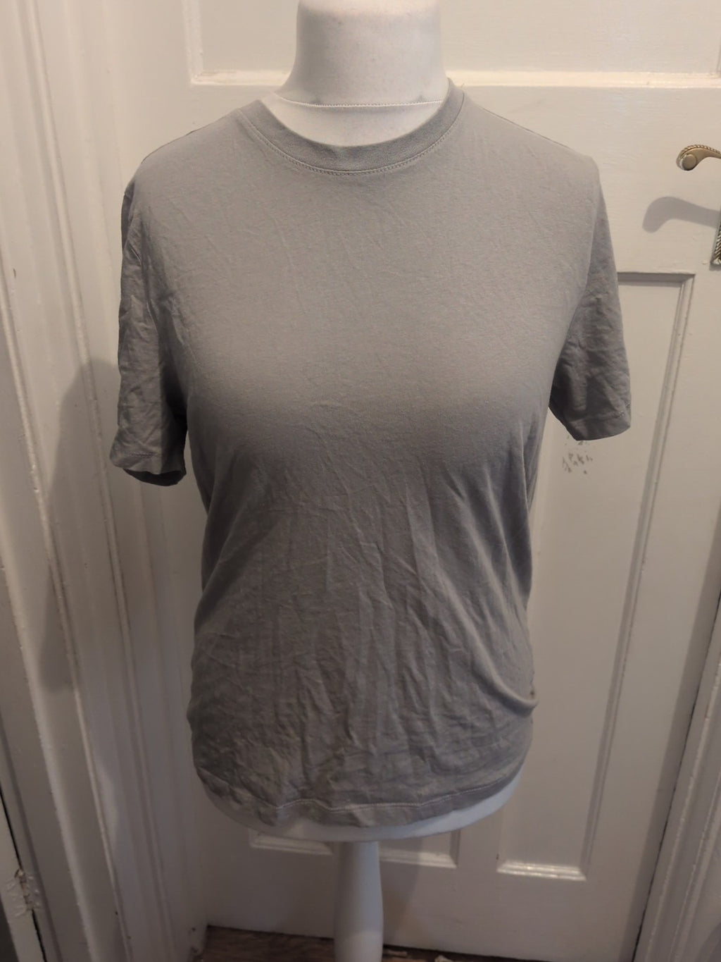 Primark Small Regular Fit Grey Short Sleeve T-shirt