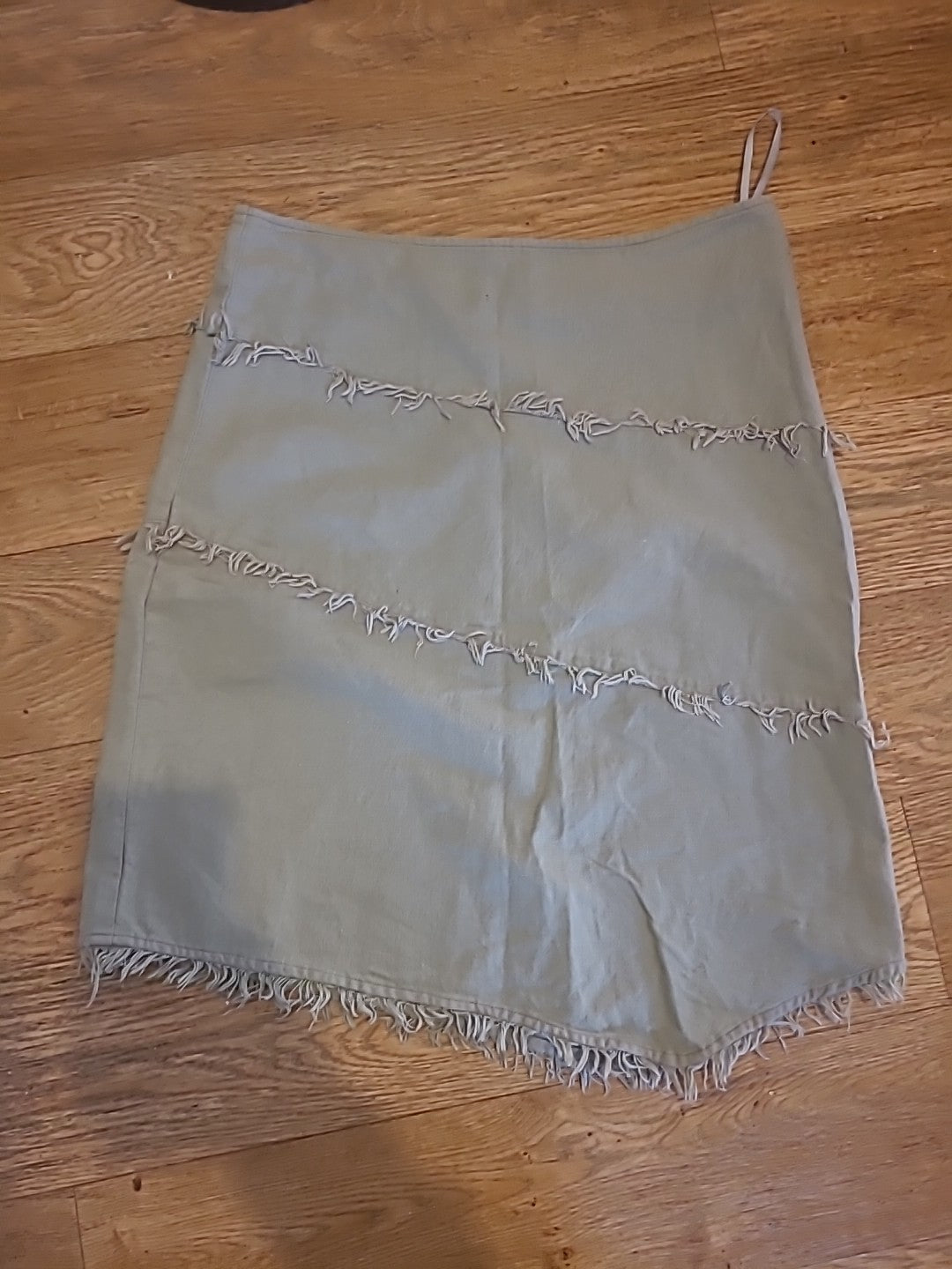 Ladies Size Small Khaki Mid Length Skirt