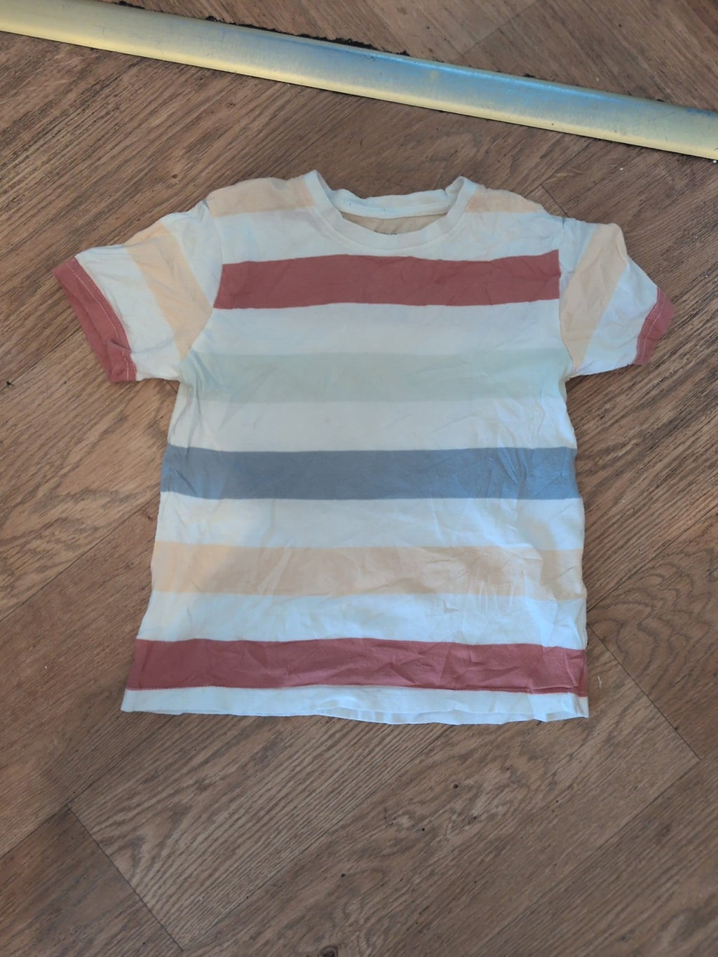 Primark 4-5 Years Striped Short Sleeve T-shirt