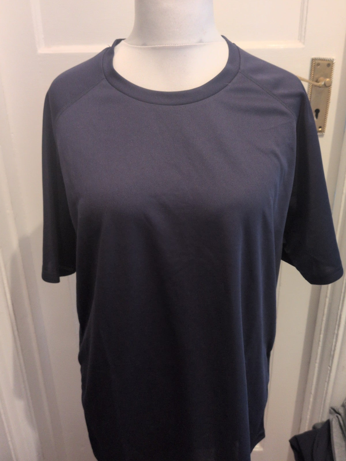 2xl Dark Navy Breathable Short Sleeve T-shirt