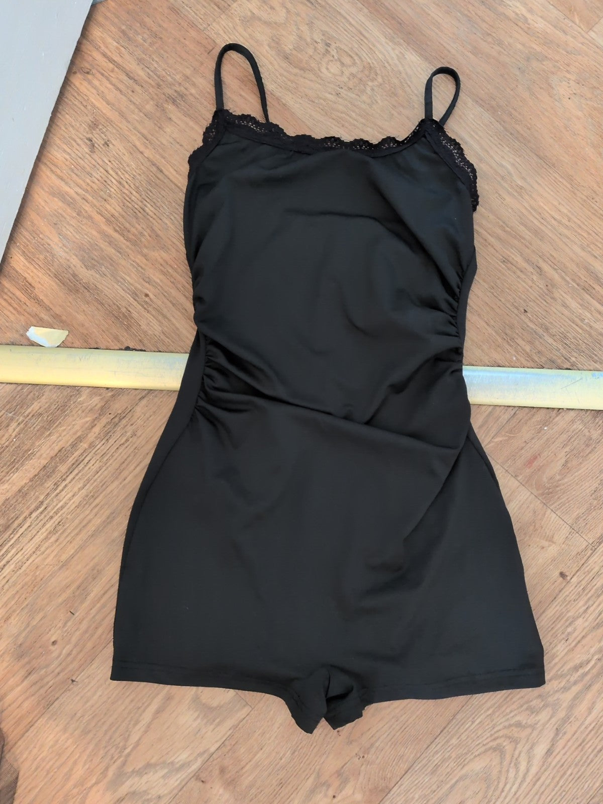 Shein XS Black Sleeveless Bodysuit