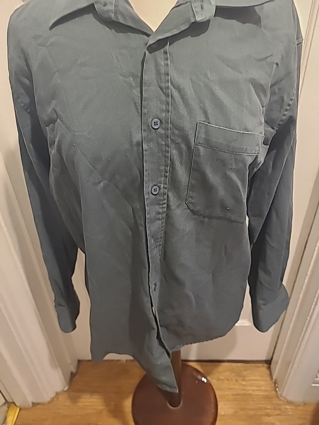 Mens Northwood Size Small Grey Long Sleeved Shirt