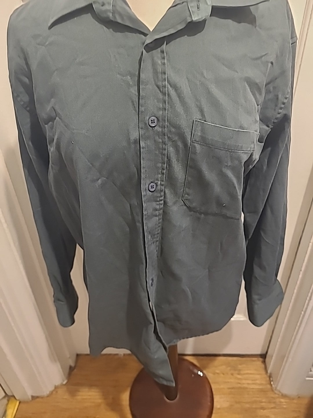 Mens Northwood Size Small Grey Long Sleeved Shirt