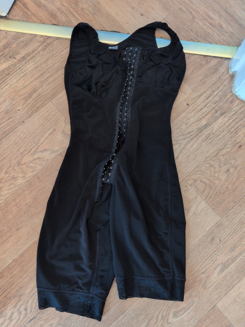 Medium Black Clipper Bodysuit Sleeveless