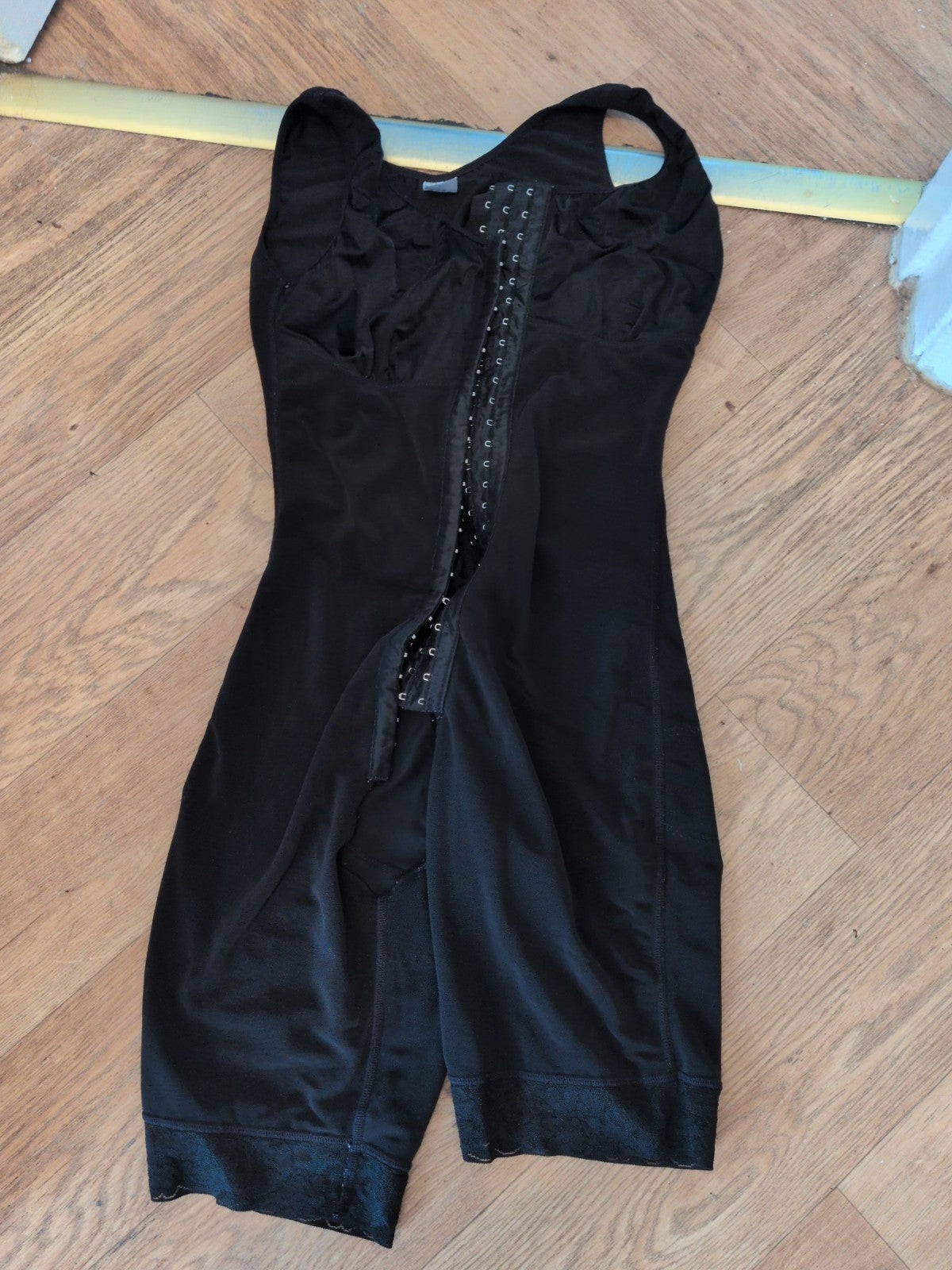 Medium Black Clipper Bodysuit Sleeveless