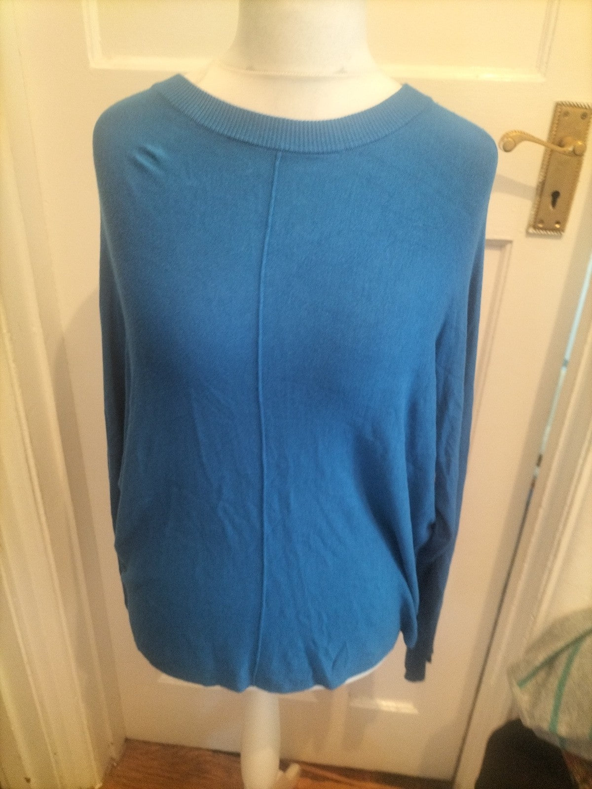 Ladies Tu Size 12 Royal Blue Long Sleeved Jumper