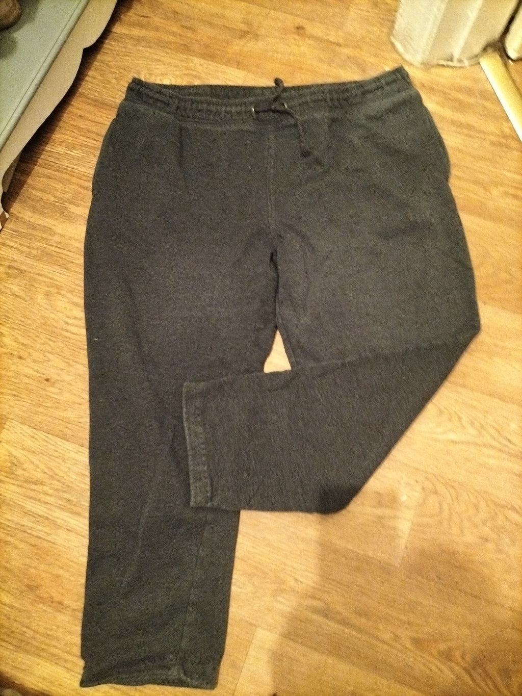 Mens Tu Size XL Grey Elasticated Jogger Trousers