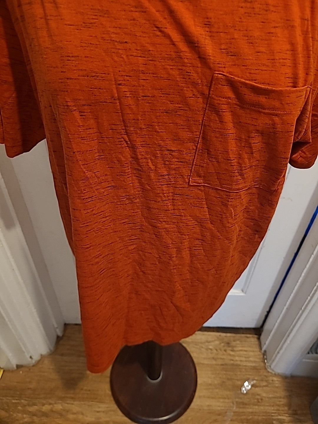 Mens EDC Size Large Orange Short Sleeved Tshirt