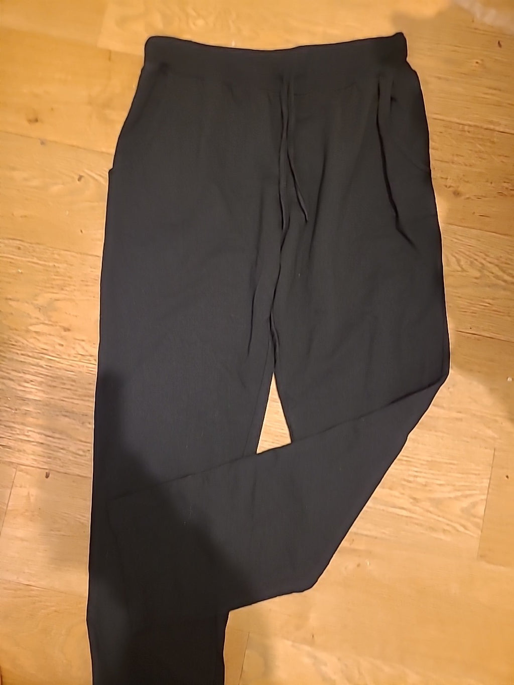 Ladies Raspberry Size One Size Black Joggers