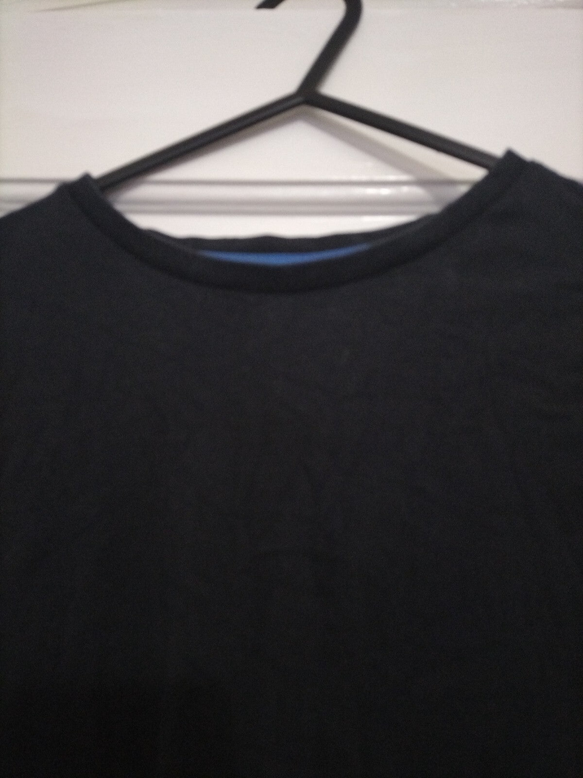 Men's Slim Fit Size Xs Black Short Sleeve Top