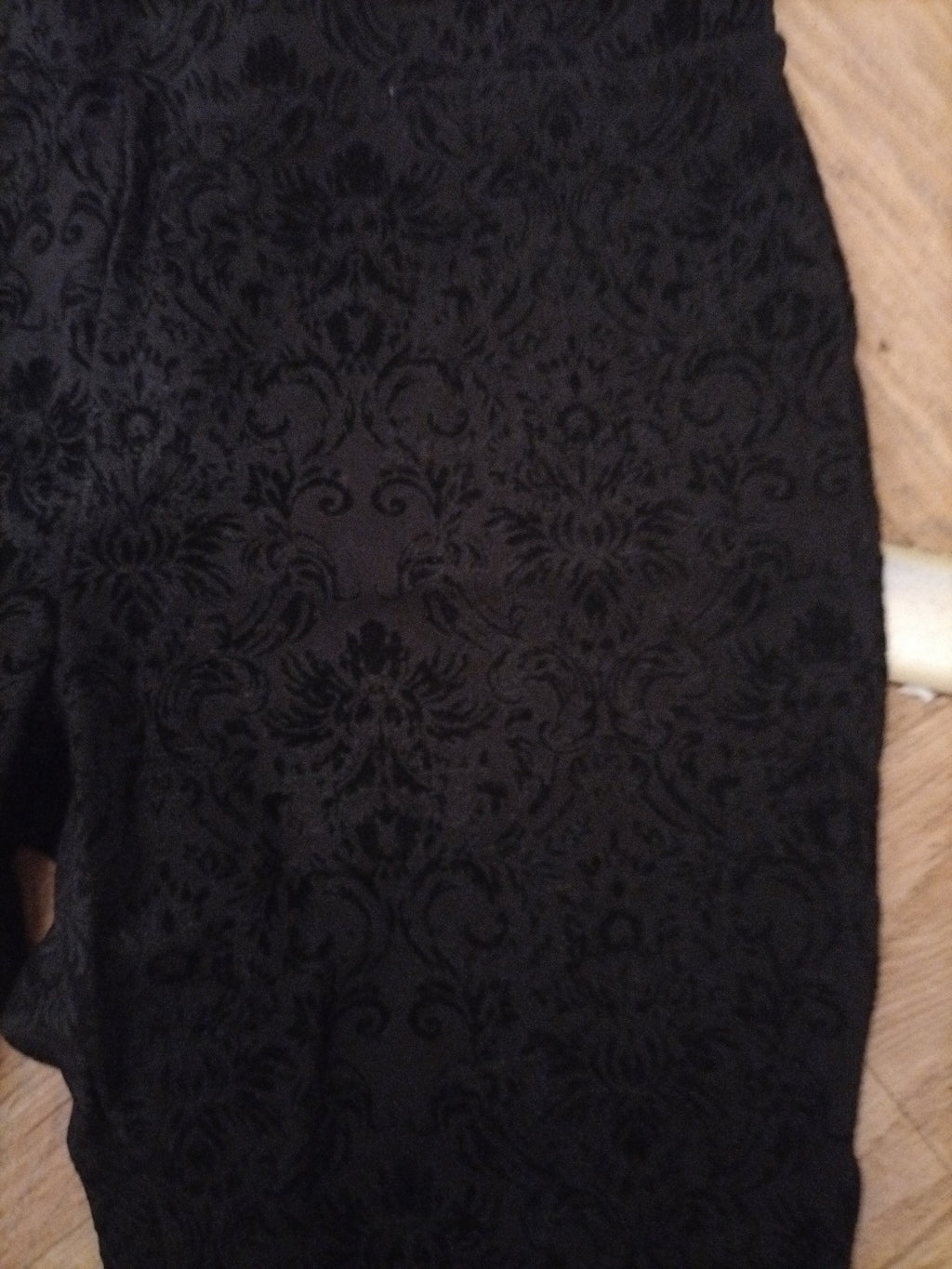 Next 10 Black Floral Pattern Leggings