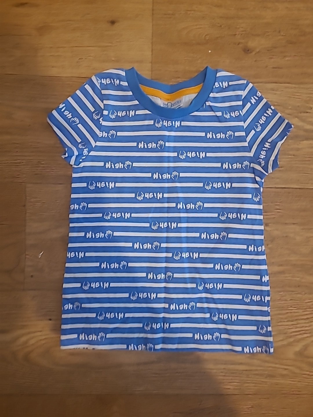 Boys So Cute Age 12-18 Months Blue High 5 Tshirt
