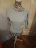Ladies Chillipepper Size Small Pale Blue Jumper