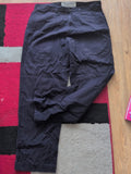 Mens Lands End Size 36" Navy Chinos Trousers