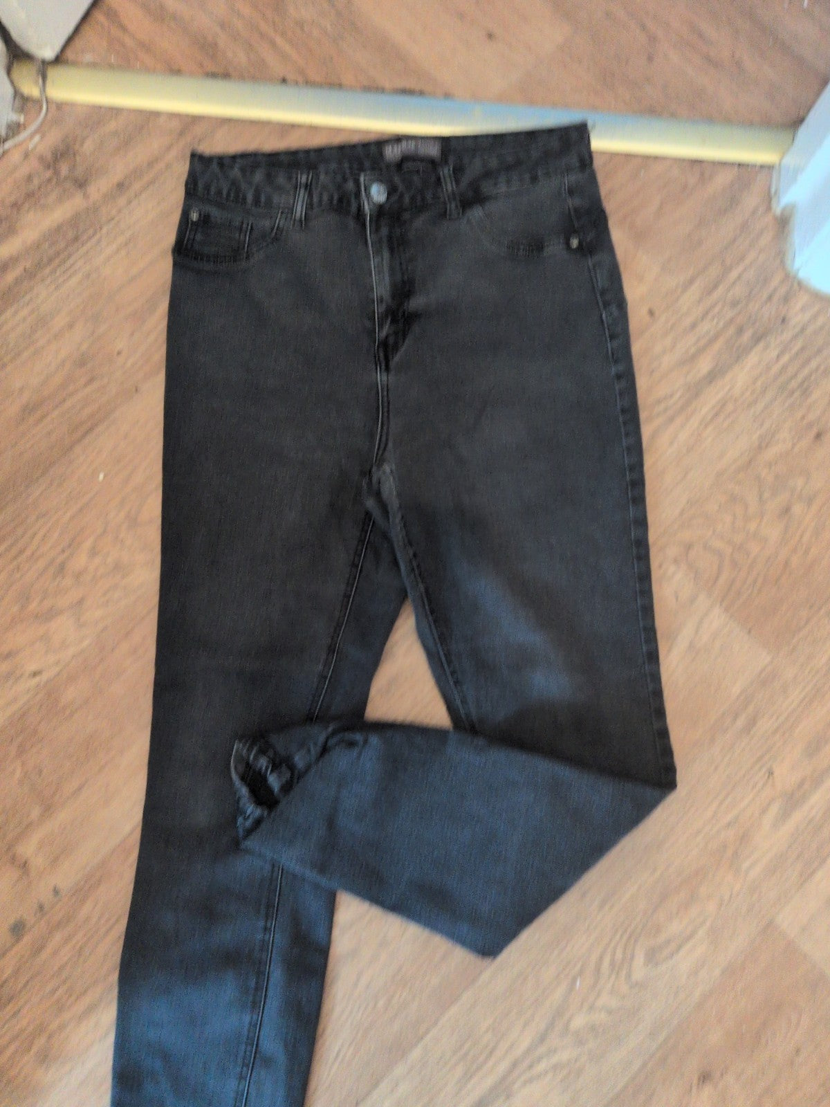 Ladies Denim&Co Primark Size 14 Dark Grey/Charcoal Jeans Slim