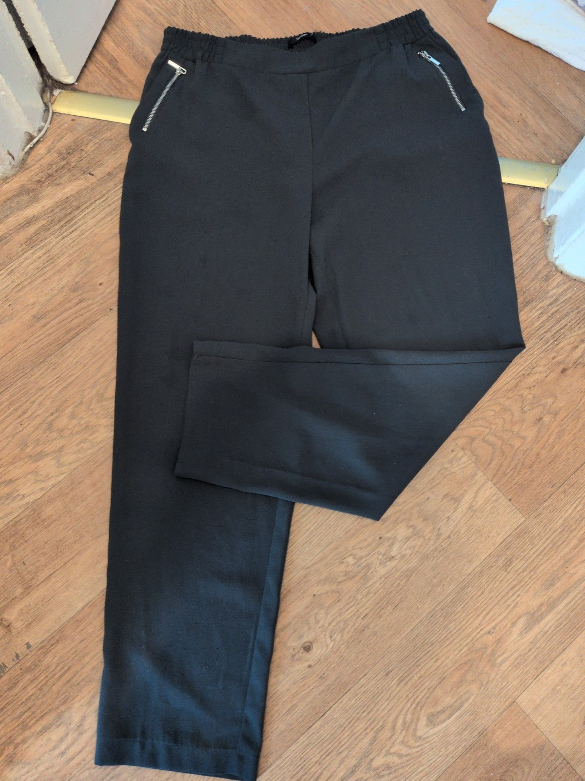 George 16 Charcoal Elasticated Trousers