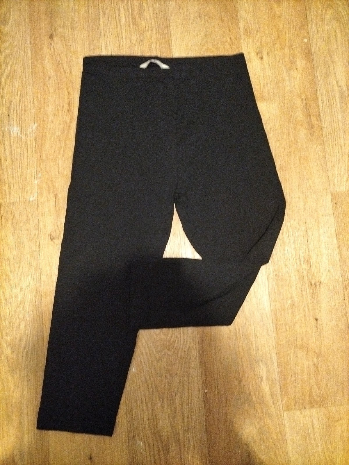 Ladies Tu Size 12-14 Black Ankle Leggings