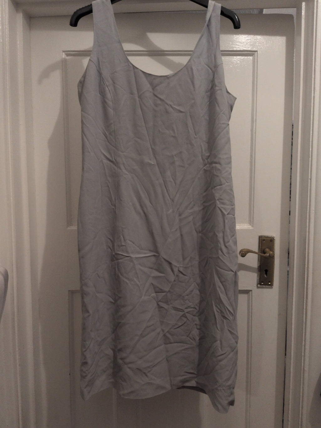 Gerard Darel EU 42 Grey Lined Sleeveless Dress