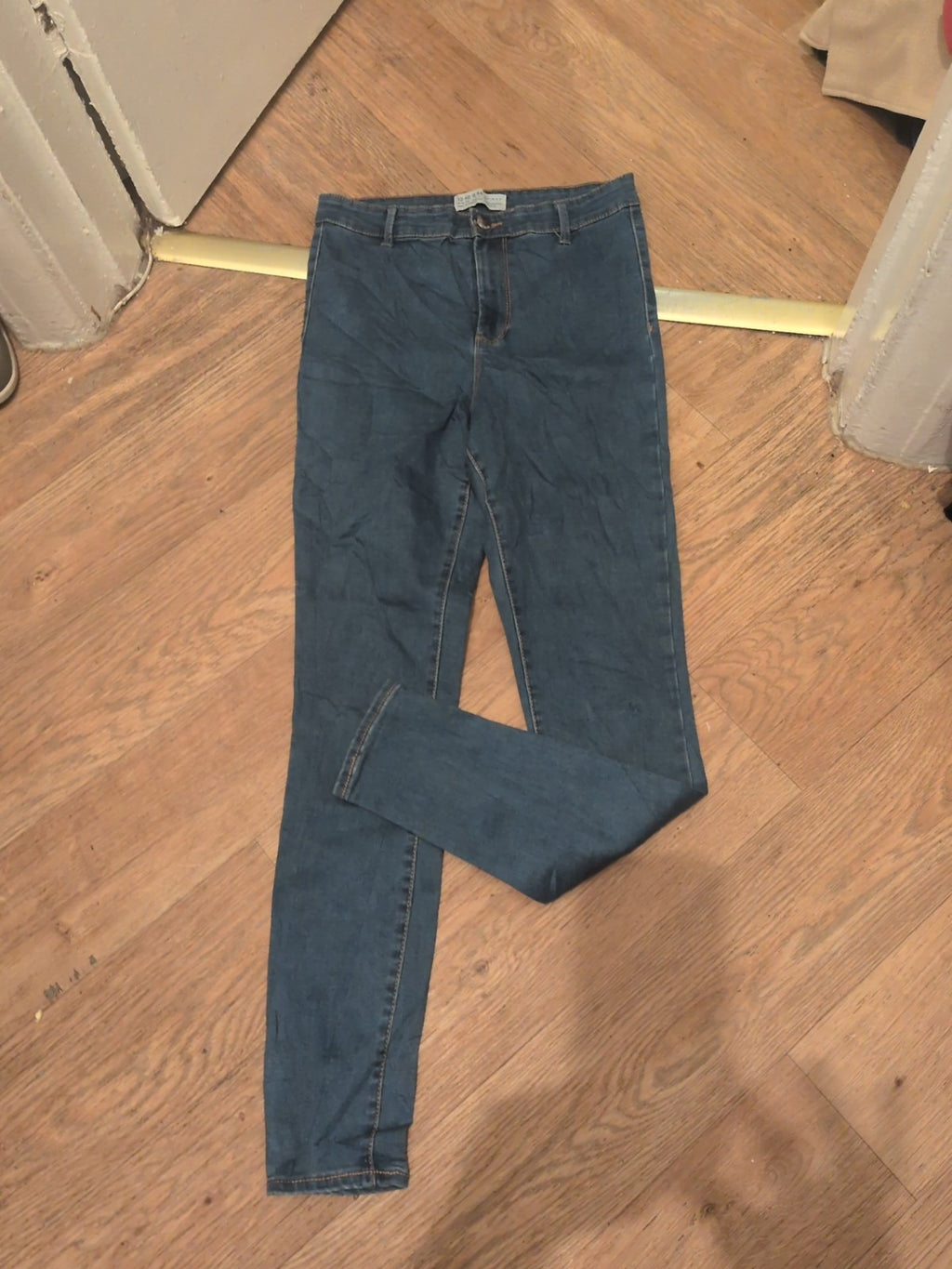 Denim And Co Primark 12 Skinny Pale Indigo Jeans