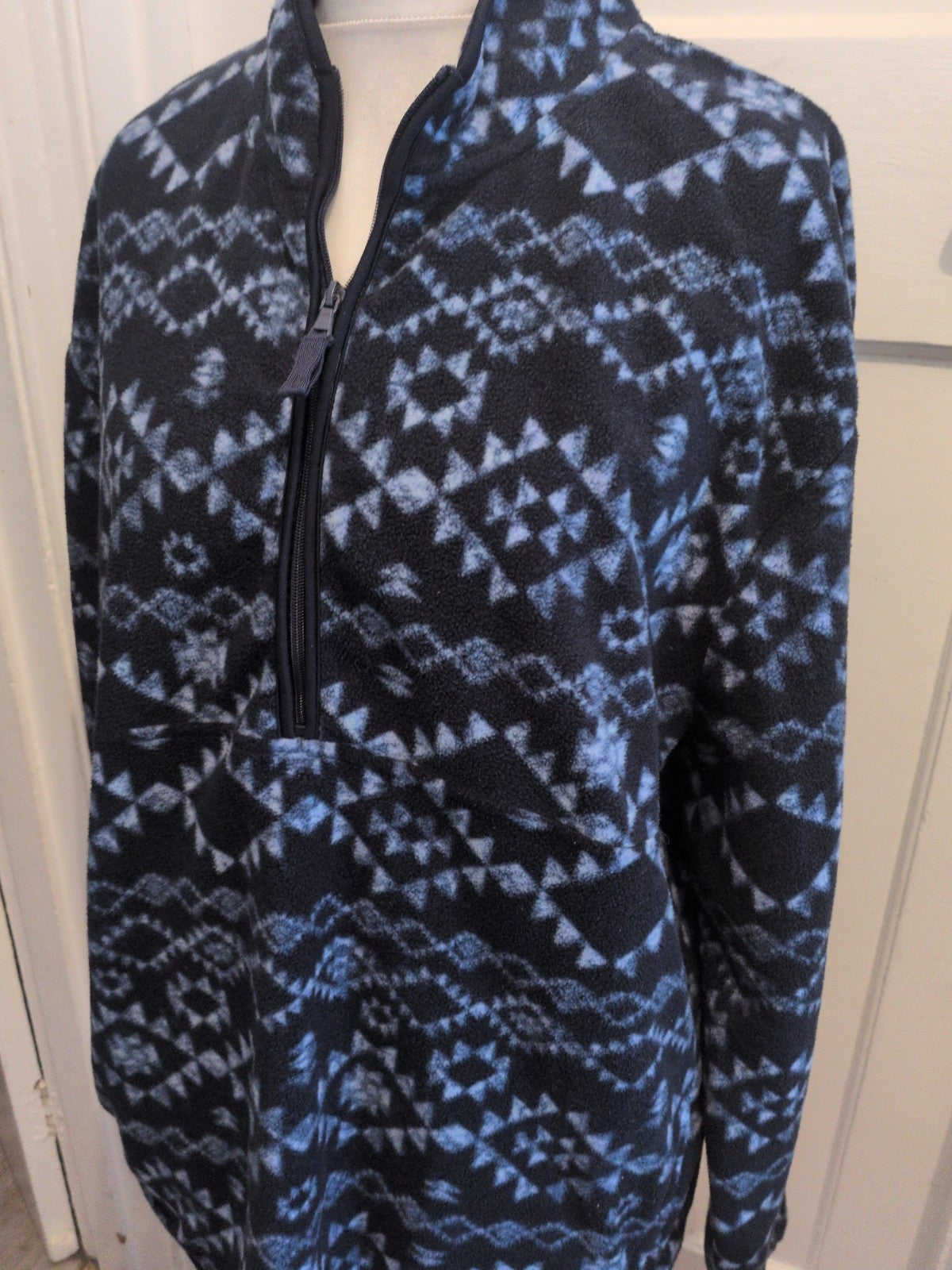 Primark 3XL Navy And Blue With White Loungewear Jumper
