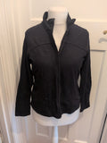 Marks And Spencer 16 Black Full Zip Jacket