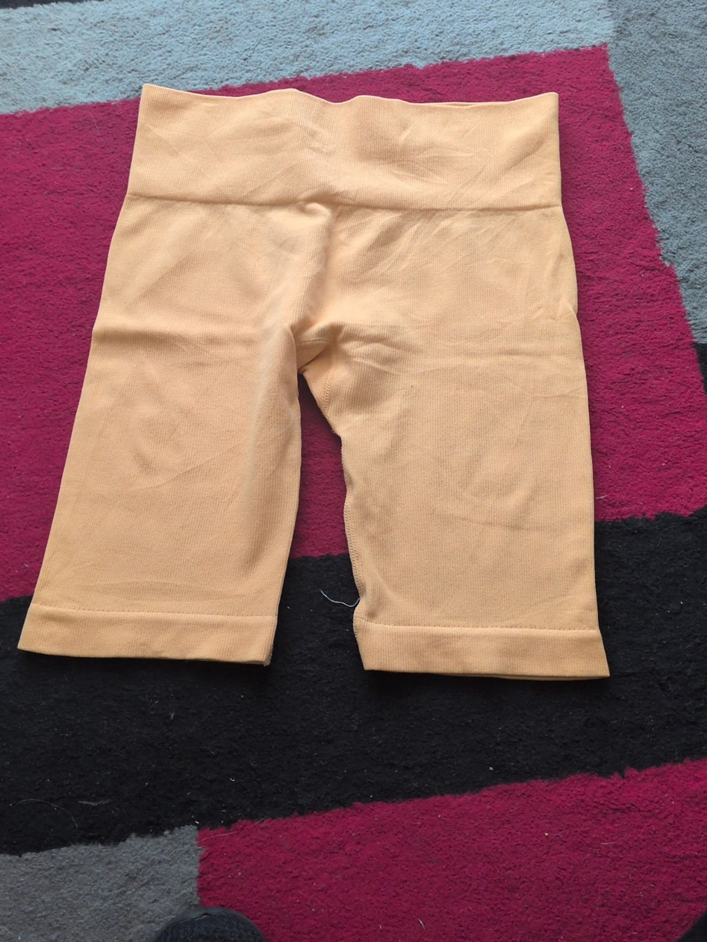 Primark 10-12 Orange Shorts Biker Gym