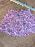 Miss Evie 10-11 Years Purple Floral Skirt