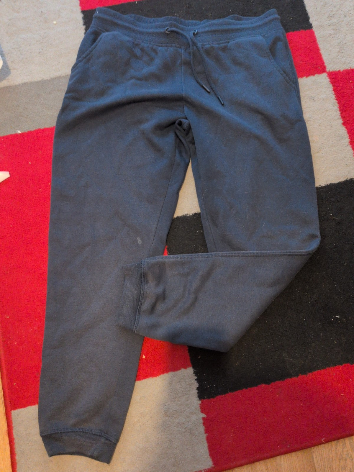 14-16 Navy Elasticated Joggers