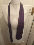 Mens Burton Purple Patterned Tie