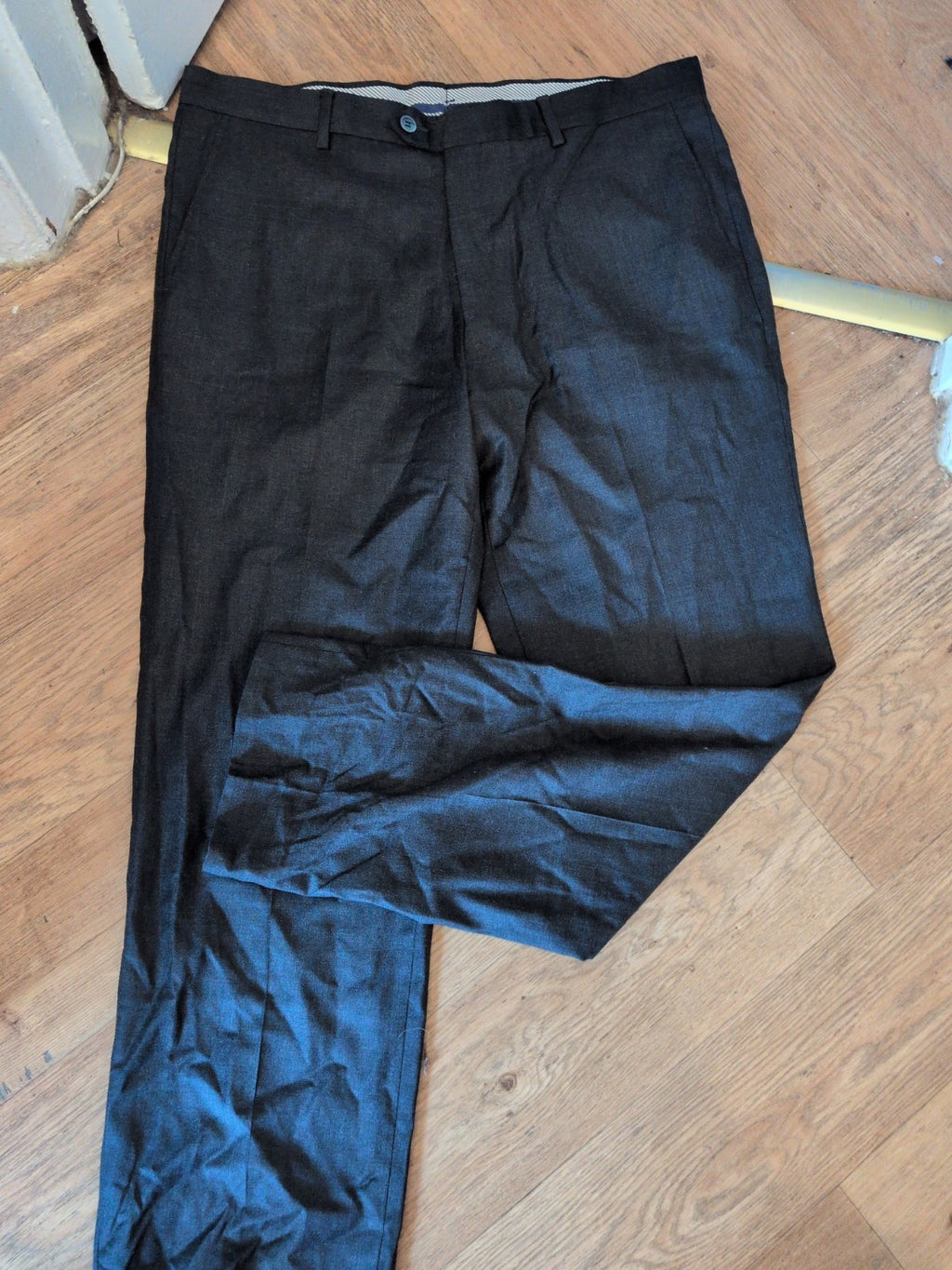 EU 52 Grey Smart Trousers