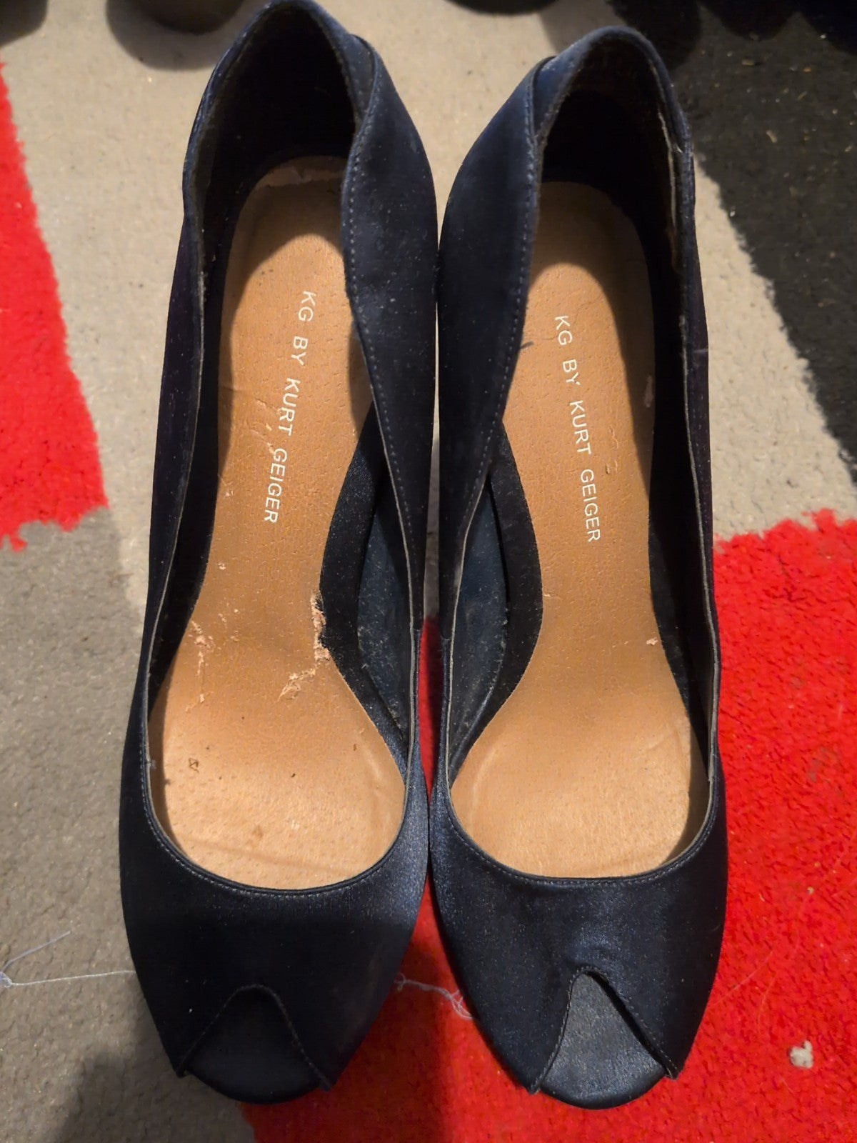 Kurt Geiger EU 37 Navy High Heels