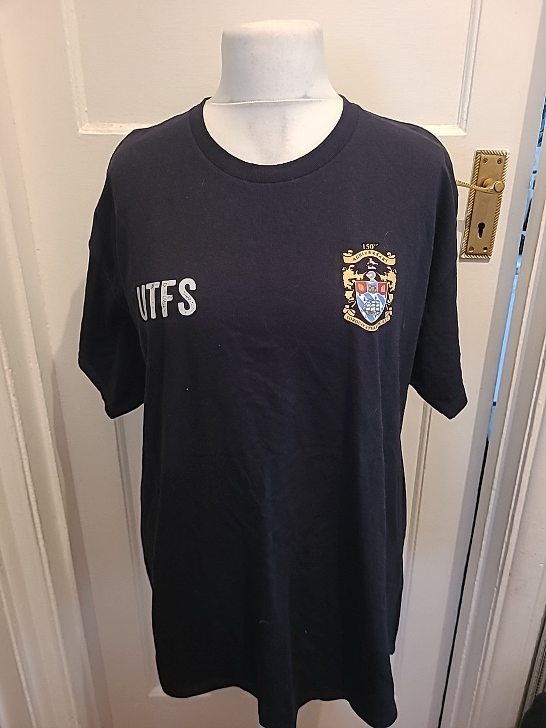 Mens Gildan Size XL Black Torquay Rugby Club Tshirt