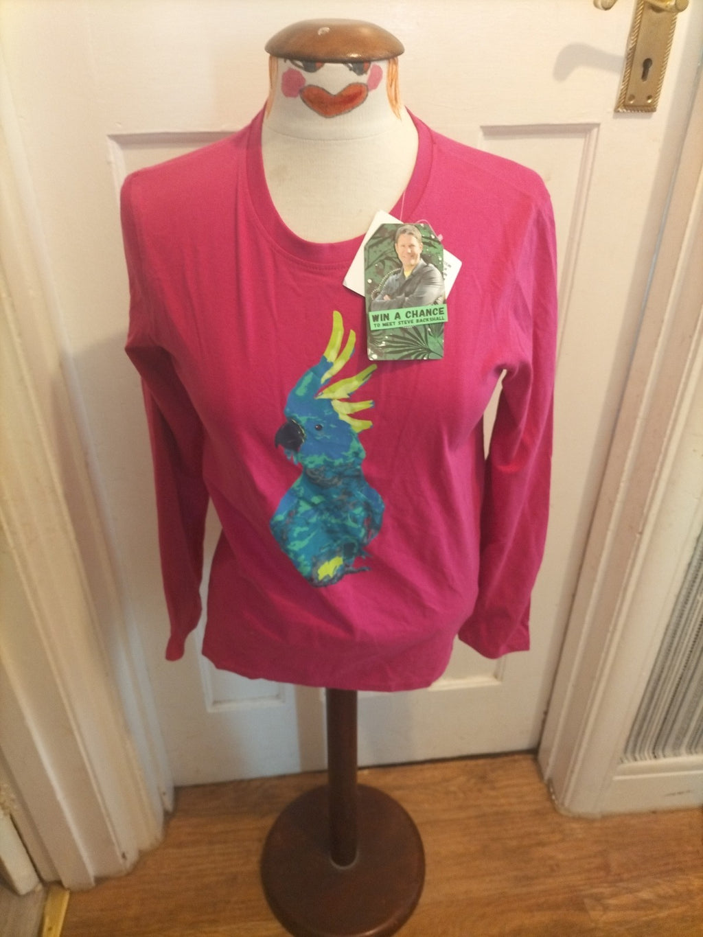 Brand New Girls Mountain Warehouse 13 Years Pink Cockatoo Tshirt