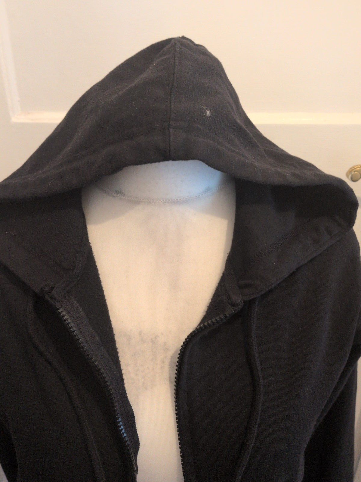 Medium Black Full Zip Hoodie