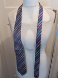 Autograph Blue/Green/Pink Striped Tie