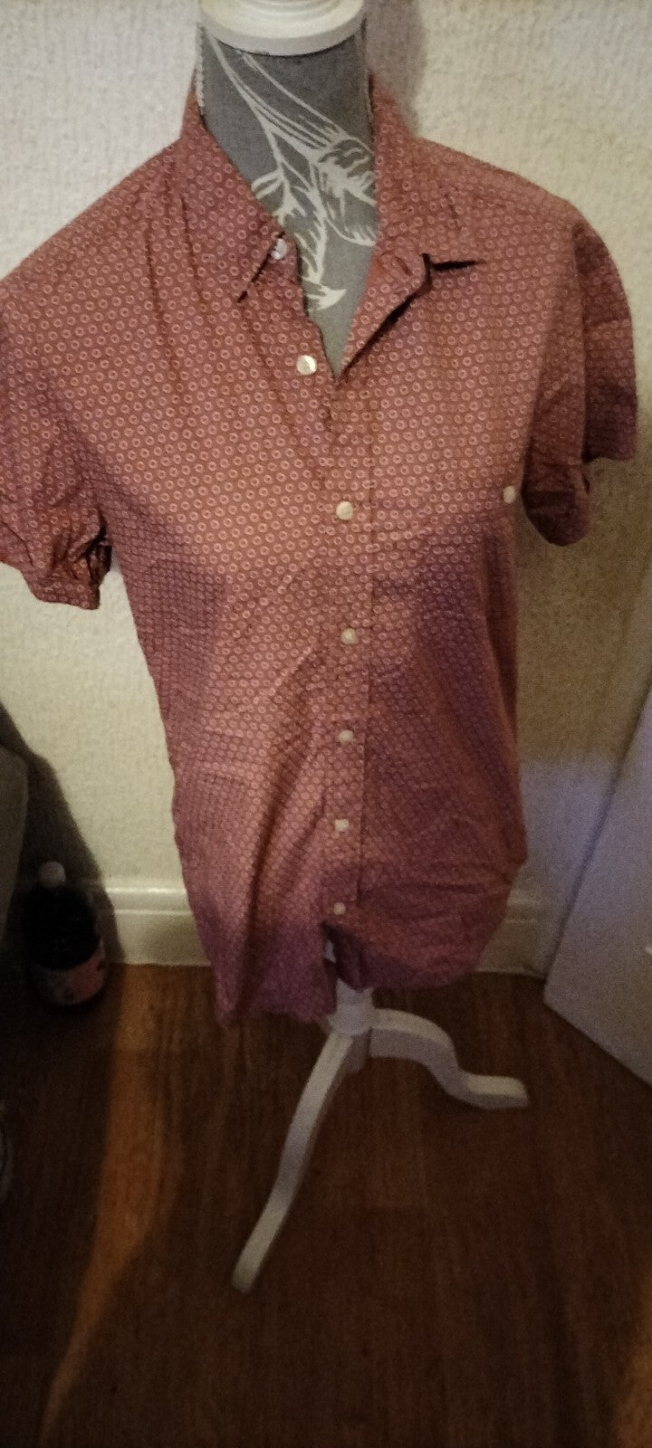 Mens Topman Size Small Multi Short Sleeved Polo
