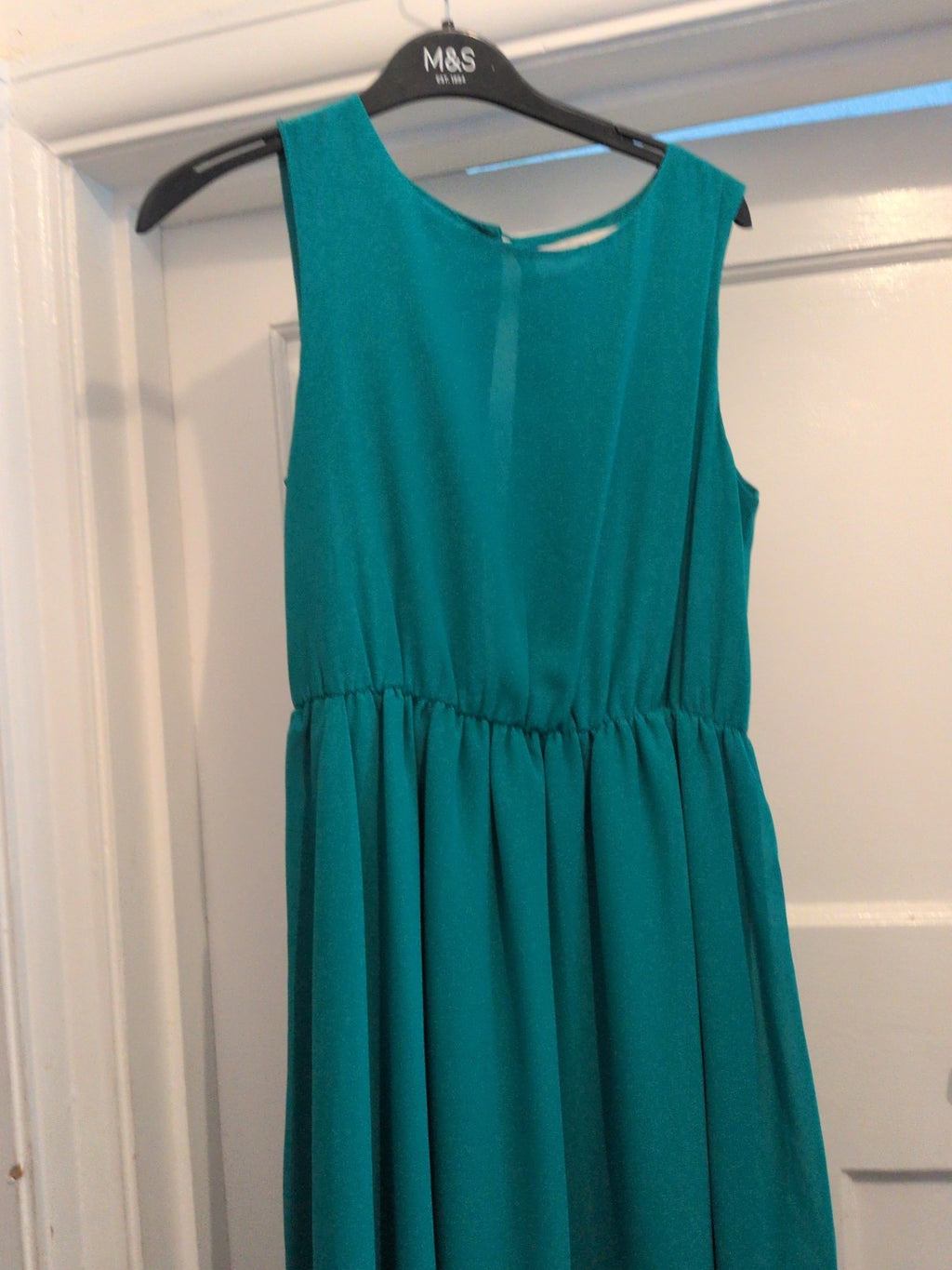 True Decadence 10 Turquoise Lined Sleeveless Dress
