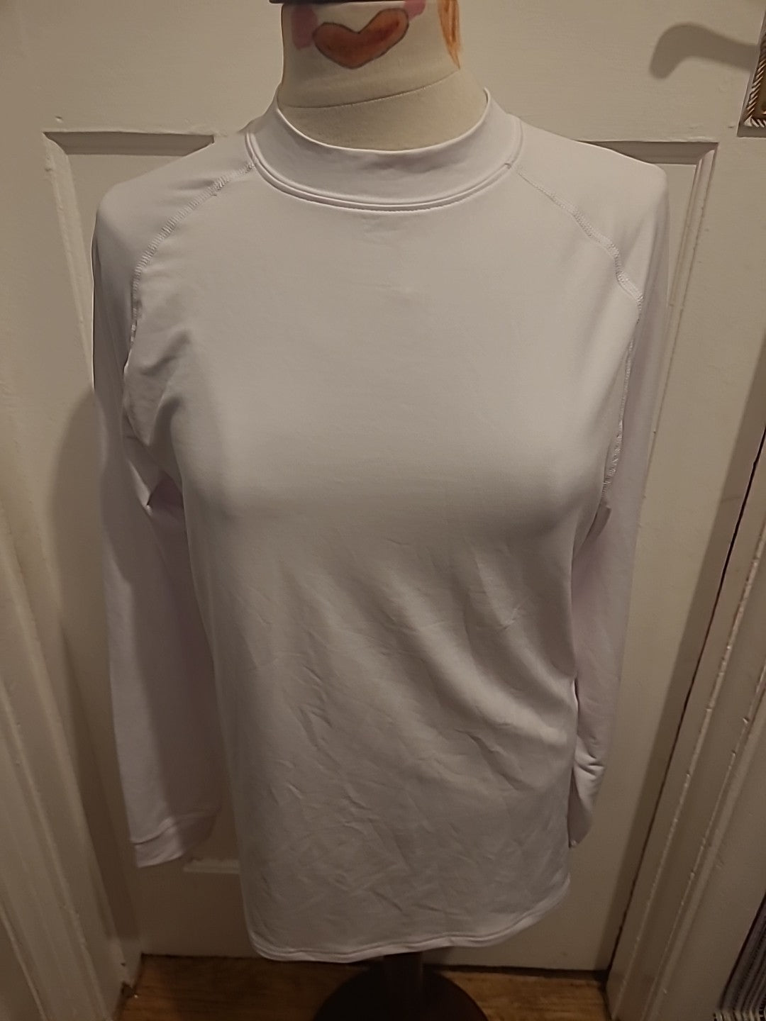 Mens Crane Size Small White Long Sleeved Under Armour