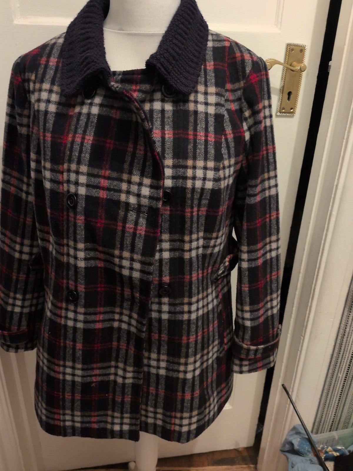 Mantaray Large Check Jacket Ladies