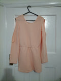 Ladies Size 10 Pink Playsuit