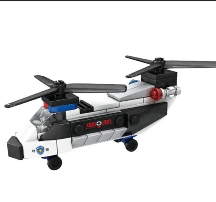 Brand New Compatible Police Helicopter 103 Pieces