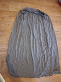Ladies Size Small Grey Long Length Elasticated Skirt