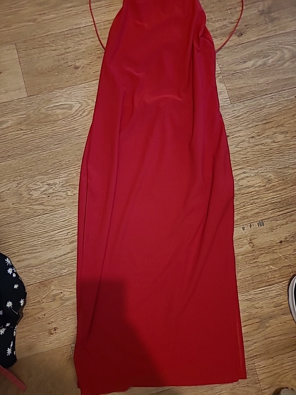 Ladies New Look Size 10 Red Sleeveless Pencil Dress