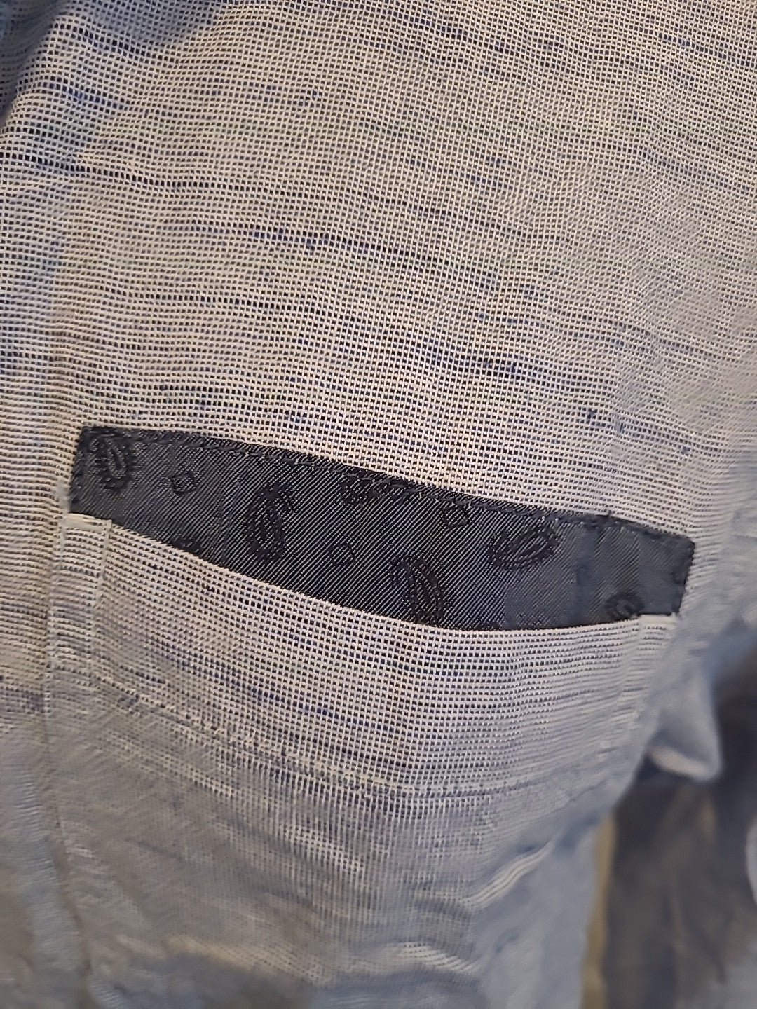 Mens Dnm73 Limited Size Small Grey Fleck Super Soft Long Sleeved Shirt
