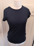 Marks And Spencer Active 10 Navy Short Sleeve T-shirt