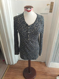 Ladies J.Crew Size XS Starry Long Sleeved Blouse