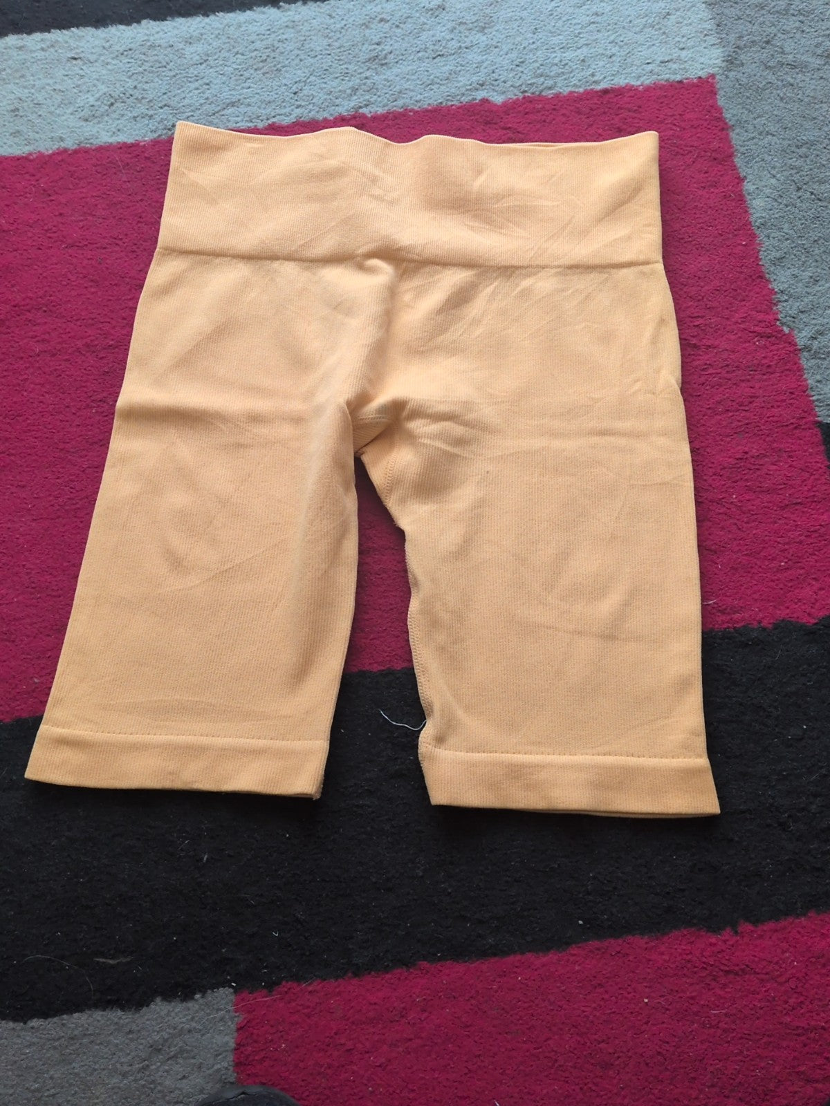 Primark 10-12 Orange Shorts Biker Gym